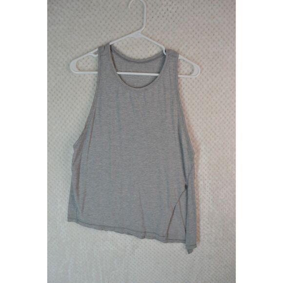Lululemon Gray Split Angled Hem Round Neck Tank Top***READ*** - Picture 1 of 10